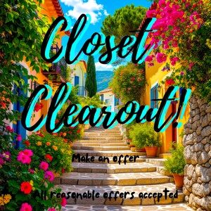 🛍️ Closet Clearout! 🛍️